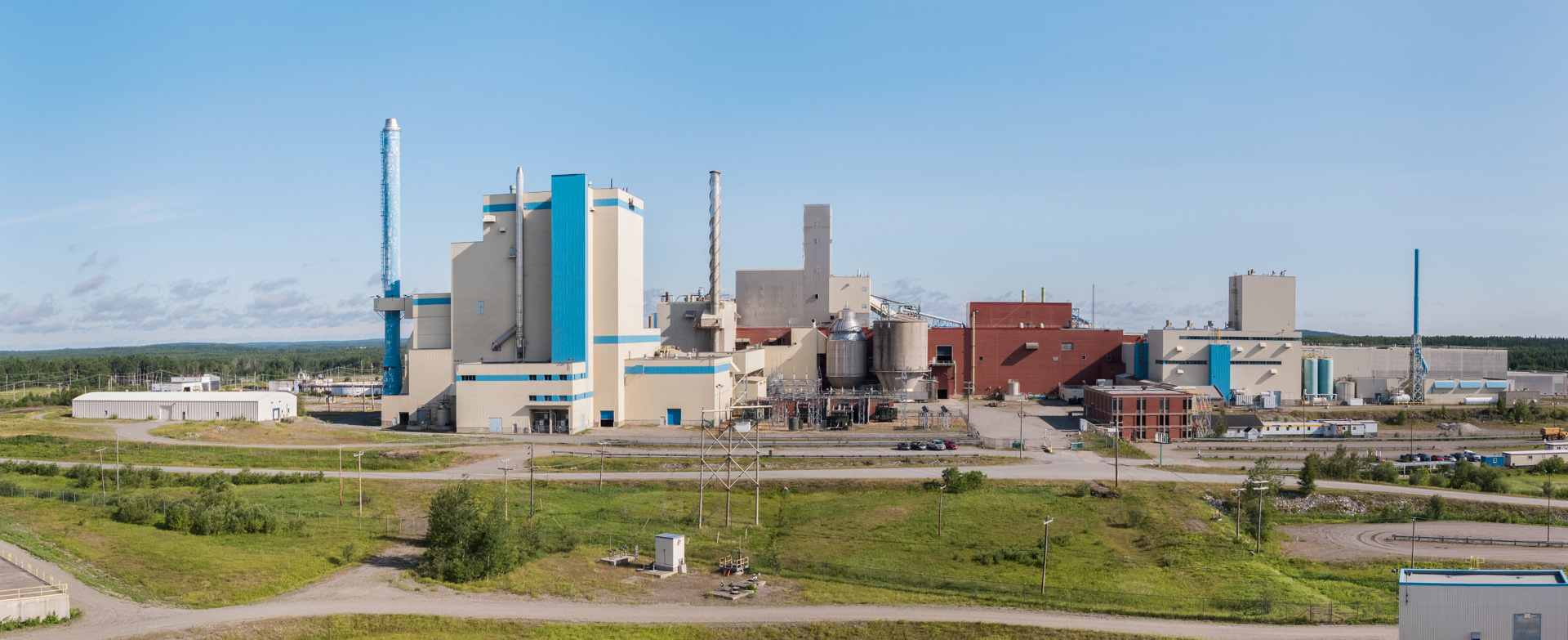 L’usine Nordic Kraft de Lebel-sur-Quévillon produit de la pâte kraft blanchie de résineux du Nord (NBSK)